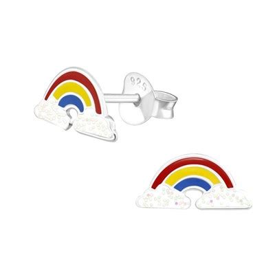 Boucle D Oreille Arc En Ciel En Argent Mon Bijou Maty