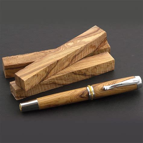 Holy Land Olive Wood Pen Blanks from Craft Supplies USA --- These pen ...