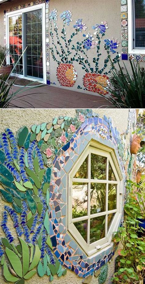 Easy And Cute Diy Mosaic Ideas For Garden And Yard Woohome