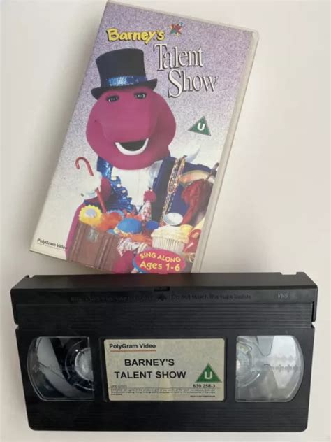 Barney Barneys Talent Show Vhs 1996 Eur 938 Picclick Fr