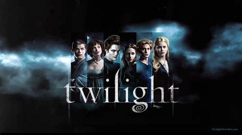 Twilight cast + logo (wallpaper) | Twilight film, Twilight movie ...