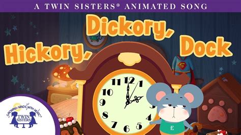 Hickory Dickory Dock Sing Along Nursery Rhyme Youtube Music