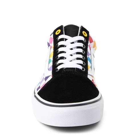 Vans Old Skool Rainbow Checkerboard Skate Shoe Multi Journeys