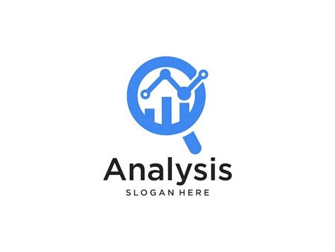 Premium Vector Analysis Logo With Investment And Search Logo Design