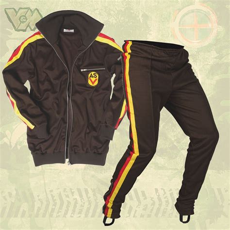 Nva Trainingsjacke Trainigshose Trainingsanzug Braun Ddr Sportzeug Asv