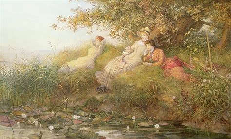 The Lotus Eaters 1893 Painting By Charles J Staniland