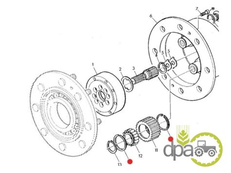 Siguranta Pinion Satelit Case IH 0750101027 4375030 81327C1 L41159