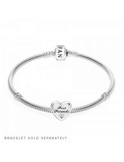 Pandora Charm Silver Heart Charm Best Friends Latest Offers At Pandora