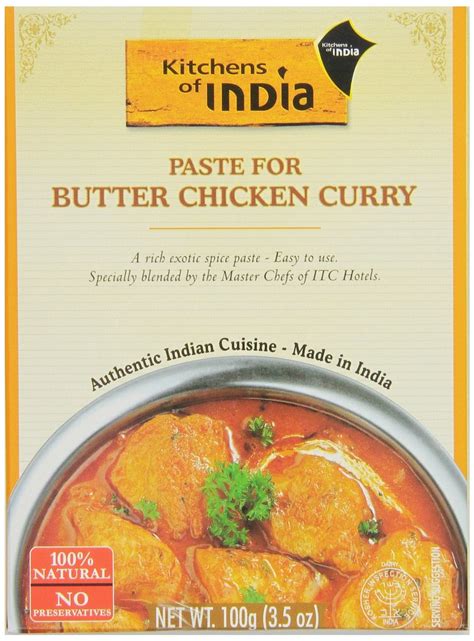 Kitchens Of India Butter Chicken Curry Paste 3 5 Oz Walmart