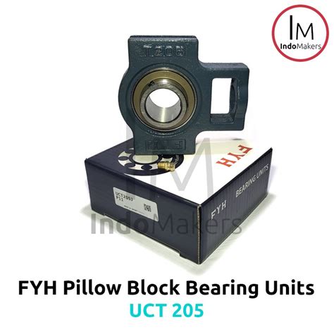 Jual Pillow Block Bearing Unit UCT 205 As 25mm FYH Japan Shopee