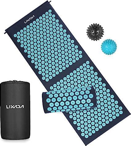 Lixada Acupressure Mat And Pillow Set For Pain Relief And Muscle Relaxation