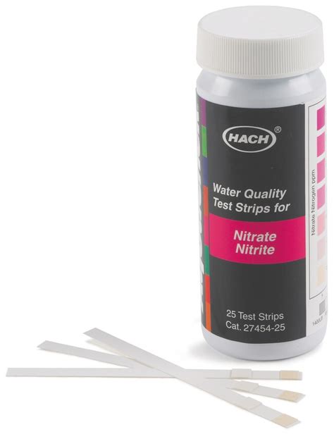 Hach Company Nitrate And Nitrite Test Strips Quantity Each Of 1