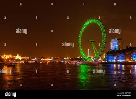 London Eye Night View Hi Res Stock Photography And Images Alamy