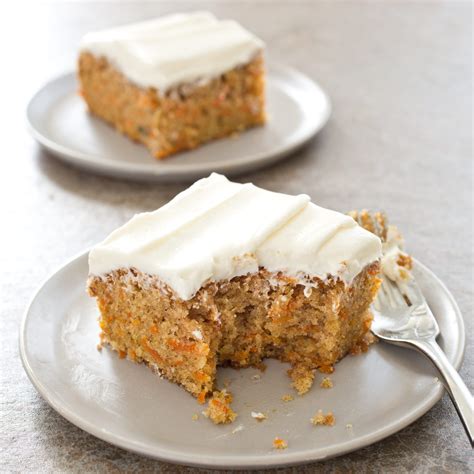 Simple Carrot Cake With Cream Cheese Frosting Cook S Illustrated