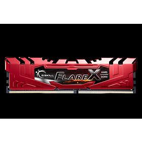 Best pris på G Skill Flare X Red DDR4 2400MHz 2x8GB F4 2400C15D 16GFXR