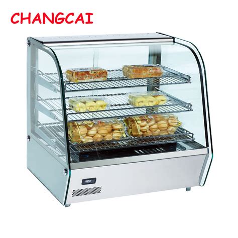 Cc 120L Commercial Electric Glass Hot Food Warmer Display Showcase