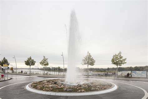 Umstrittene Installation Geysir Von Monheim Im Ersten Jahr 23 Mal