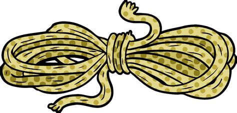 cartoon brown rope 12415226 Vector Art at Vecteezy