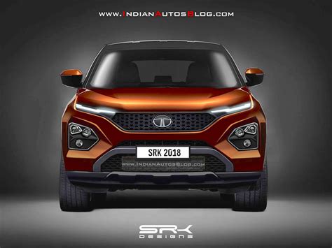 Tata Harrier Front End With Updates Rendering