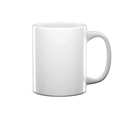 White Coffee Mug Png