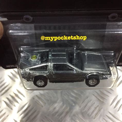 Hot Wheels Back To The Future Time Machine Hotwheels Bttf