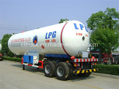 40 M3 40 Cbm 40000 Liters Liquid Propane Gas Tanker Semi Trailer 2