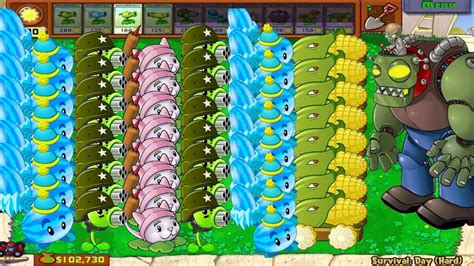 Gatling Pea Winter Melon Cattail Cob Cannon Hack Pvz Hack Youtube