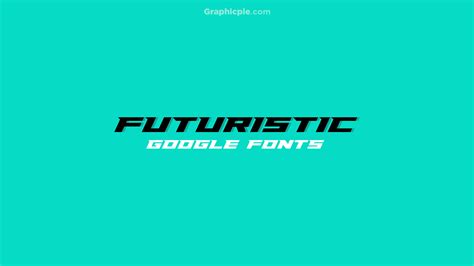 Futuristic Fonts