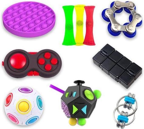 Fidget Toys Pakket Set Pop It Pop All Up Delig Bol