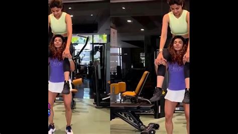 Shilpa Shetty Gym Workout Youtube