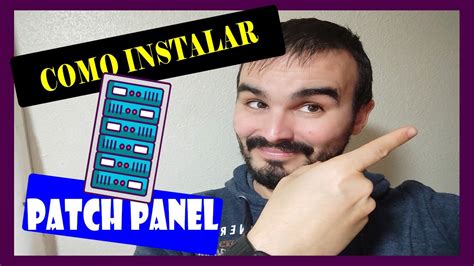 Como INSTALAR Un Patch Panel En Un RACK Como MONTAR Un Patch Panel