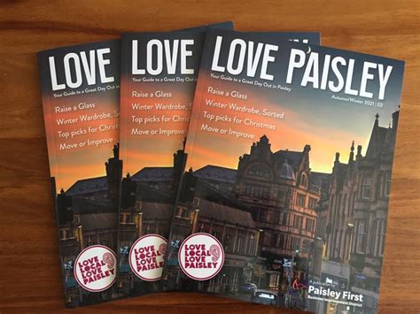 Stop Press Have You Seen The Latest Edition Of Love Paisley Magazine