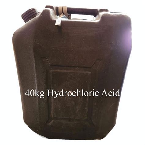 40kg Hydrochloric Acid At Rs 150 Can CAS No 7647 01 0 In Faridabad