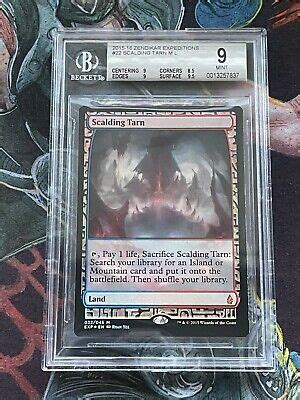 BGS 9 FOIL Scalding Tarn Zendikar Expedition MTG PSA CGC EBay