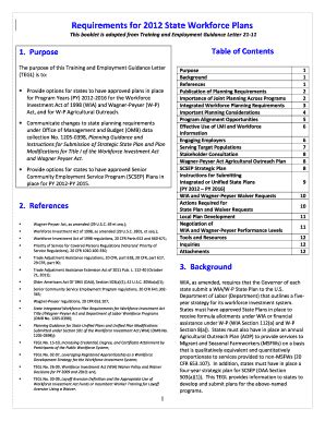 Fillable Online Doleta Training And Employment Guidance Letter 21 11