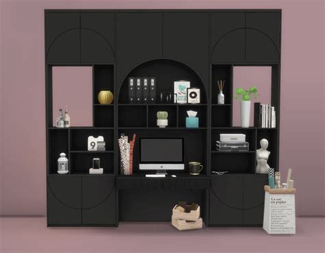 PV Workspace Pixel Vibes Sims 4 Sims Sims 4 Cc Furniture