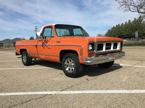 Original 1973 Gmc Sierra Grande 2500 Ac Automatic 350 V8 Longbed 100