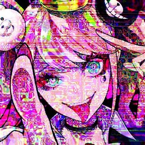 Glitchcore Danganronpa Pfps Icons Danganronpa Yandere Characters