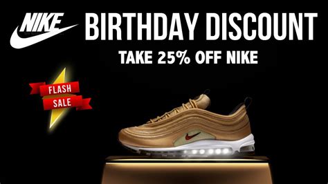 Nike Birthday Discount Upto Off How To Get Nike Bithday Month