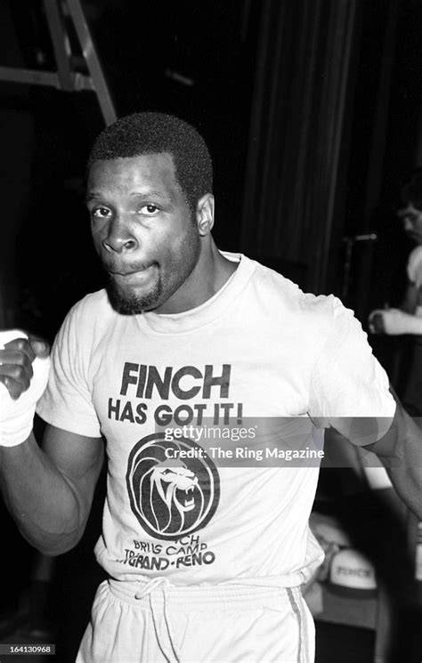 Bruce Finch Poses As He Trains For His Upcoming Fight Against Sugar