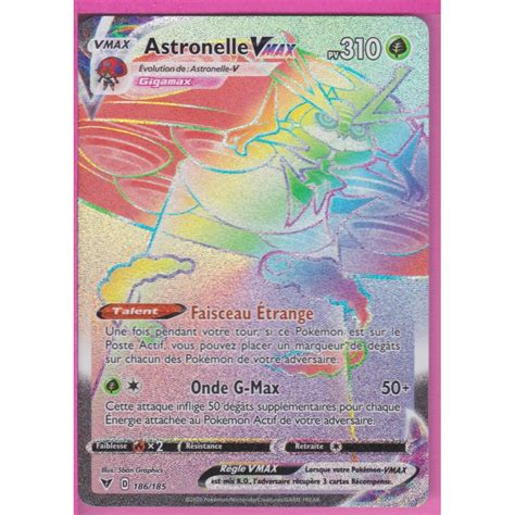 Carte Pokemon Astronelle Vmax Epee Et Bouclier Voltage Eclatant