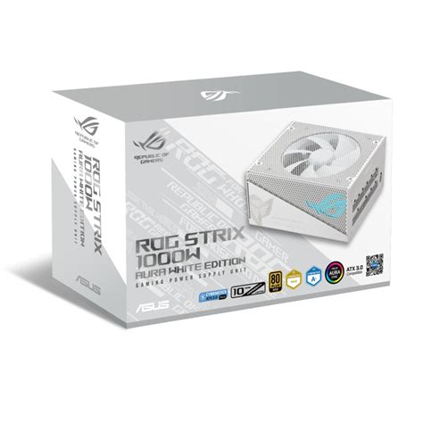 Rog Strix W Gold Aura White Edition Power Supply Units