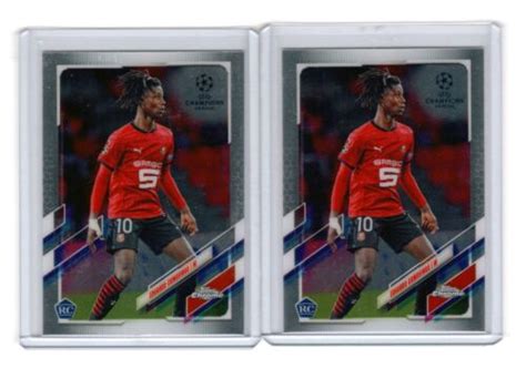 Eduardo Camavinga Topps Chrome Uefa Champions League Rookie