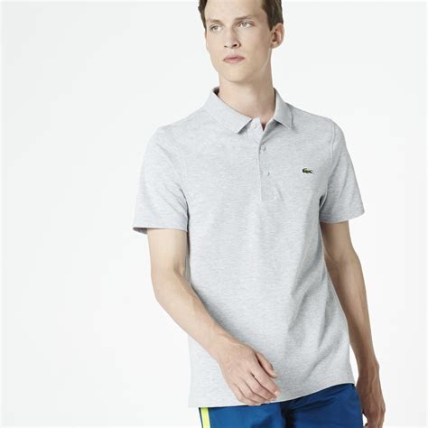 Lacoste Mens Original Superlight Polo Light Grey