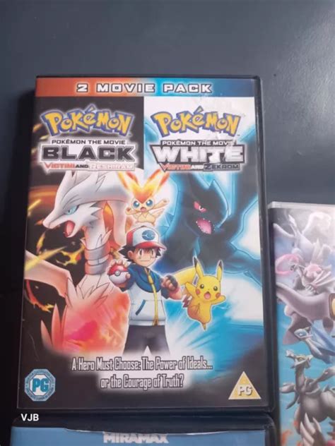 POKEMON THE MOVIE White Victini And Zekrom Black Victini And