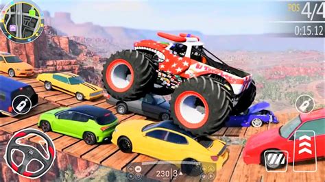 Monster Truck Car Destruction Game Extreme Monster Truck Game 3d