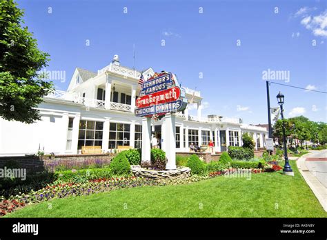 Zehnder s Chicken dinners Restaurant Frankenmuth Michigan MI Stock ...