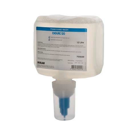 Ecolab Endure 102 Foam Hand Wash Ph 5 5 1200ml Surgical Direct