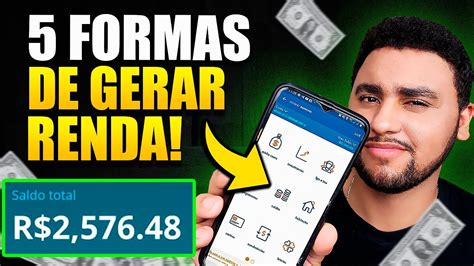 5 Formas COMPROVADAS De Ganhar Dinheiro Na Internet Trabalhando Pelo