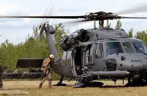 HH-60 Pave Hawk during a combat search and rescue mission for exercise ...